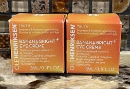 Bundle of 2 Ole Henriksen Banana Bright Eye Creme 0.1oz/3ml Each Travel ... - $14.80 Bundle of 2 Ole Henriksen Banana Bright Eye Creme 0.1oz/3ml Each Travel ... - $14.80