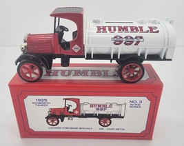 Ertl Coin Bank Humble Motor Oil Kenworth Tanker with Key 3rd In A Series... - £13.28 GBP