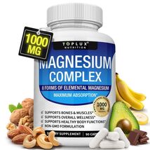 3 pcs Magnesium Complex for Sleep Relaxation, High Absorption Magnesium ... - $38.98