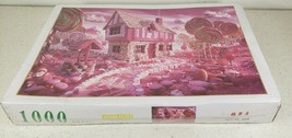 Pink Candy House 1000 Piece Jigsaw Puzzle Kang Hui - £20.91 GBP