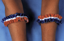 Morris Armband Garters Rd Wt Bu Pair - $46.29