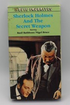 Sherlock Holmes and the Secret Weapon (VHS, 1994) - Basil Rathbone, Nigel Bruce - £5.18 GBP