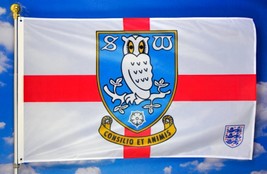 Sheffield Wednesday Football Club Flag White 3x5ft Banner Polyester - $17.99