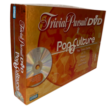 Trivial Pursuit Pop Culture 2 DVD Board Game Vintage 2005 Very Nice  - $19.39