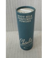 Vintage Revlon Charlie Body Silk Perfumed Powder tin shaker 3.4oz new - $331.47 MXN