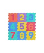 9-Piece Number Puzzle Mat Set for Kids, 31.5 x 31.5 cm - $38.34