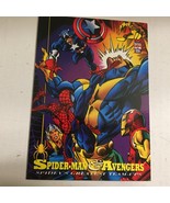 1994 Marvel Spidey&#39;s Greatest Team-Ups Spider-Man &amp; Avengers Comics Trad... - $3.59