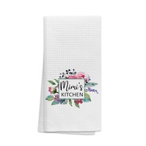 MimiS Kitchen Floral Absorbent Kitchen Towels Dish Towels Dish Cloth,Mimi Mother - £17.91 GBP