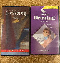 Pencil Drawing Gail Price Discovering Drawing Ted Rose VHS Tape - £8.89 GBP