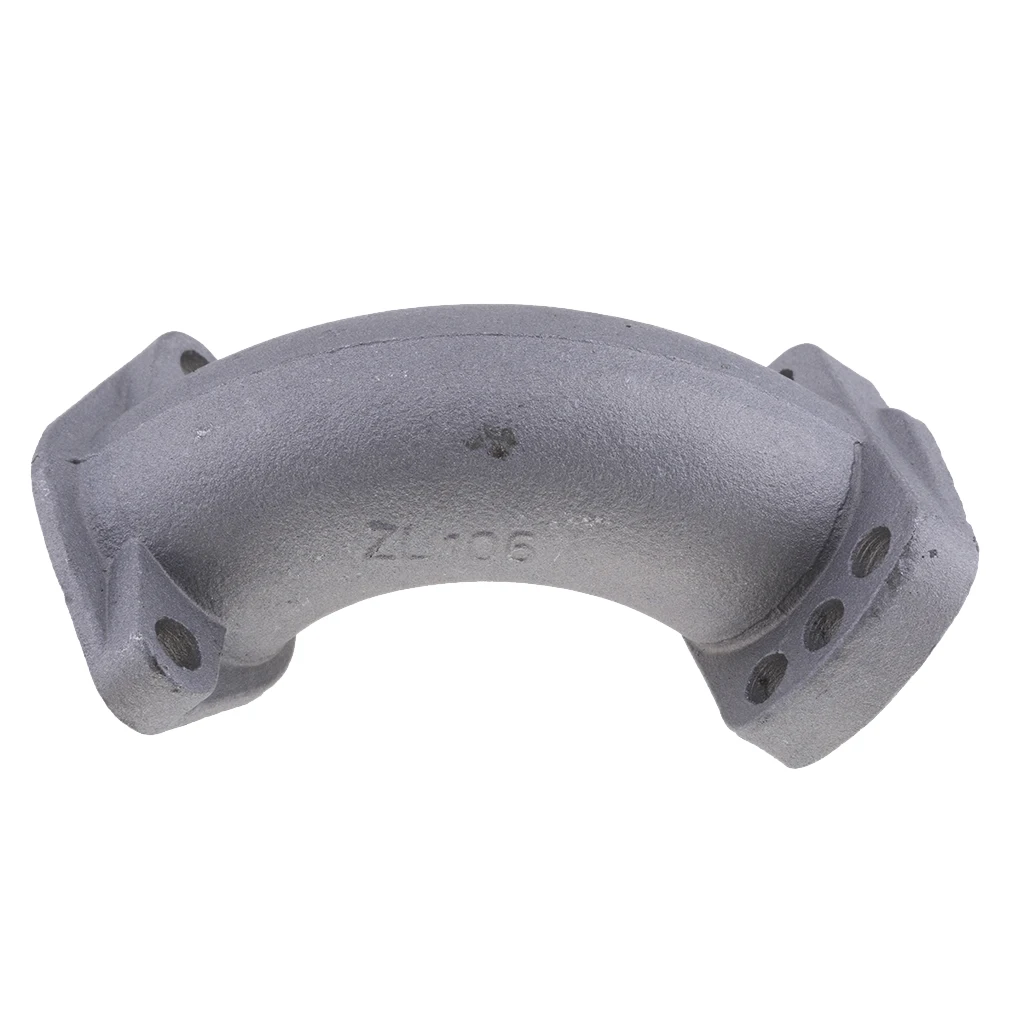 26mm Bent Carb Intake Manifold Pipe for 110cc 125cc 140cc 150cc ATV Scooter Mo - £15.74 GBP