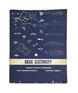 Vtg 1969 Bureau Of Naval Personnel NAVPERS 10086-B Basic Electricity Nav... - $14.25