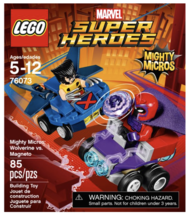 LEGO Marvel Super Heroes Mighty Micros: Wolverine vs. Magneto Retired Pr... - £38.67 GBP