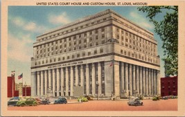 United States Court House and Custom House St. Louis MO Postcard PC571 - £3.92 GBP