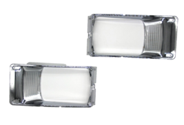 International 4900 Truck Headlight Bezel set RH LH (2-pieces) - $48.49