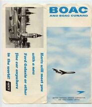 BOAC and BOAC Cunard Ticket Jacket - $27.72