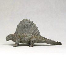Marx Dimetrodon Marbled Gray Version 1 Figure Vintage 1950s PL-755 Dinosaur - $49.70