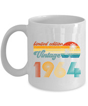 Limited Edition 1964 Coffee Mug 60 Year Old Vintage Retro Cup 60th Birthday Gift - £11.83 GBP