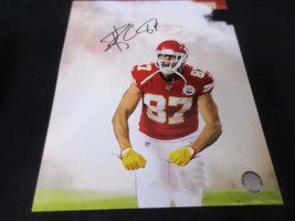 Travis Kelce Kansas city Chiefs #87 Signed 8x10 Photo Direct COA SSC - £60.79 GBP