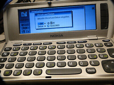 NOKIA 9210i COMMUNICATOR (RAE-5N) UNLOCKED GSM 900/1800 PHONE GERMAN LANGUAGE - $217.79