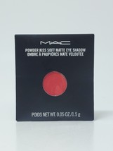 MAC Werk Werk Werk Pro Palette Refill Pan Powder Kiss Eye Shadow Single Red - $9.80