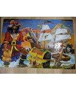 Melissa And Doug Pirates Bounty Floor Puzzle 100 Pieces 2&#39; X 3&#39; Complete - $14.85
