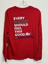 Vineyard Vines T-Shirt Shirt Mens Small Red Charleston SC Holiday Christmas - $14.84