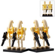 4Pcs/set Battle Droid Commander Army Military Star Wars Minifigure Toys - $2.99