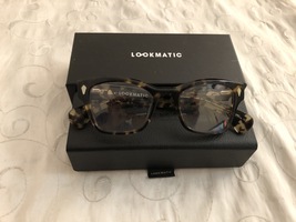 Lookmatic Pris Women's Eyeglasses with clear non prescription lenses Tortoise  - £39.07 GBP