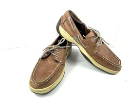 Sperry Top-Sider Boat Shoes Men 11.5 M Intrepid Loafers Brown Tan Slip O... - $522.00 MXN