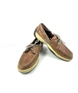 Sperry Top-Sider Boat Shoes Men 11.5 M Intrepid Loafers Brown Tan Slip O... - $27.54