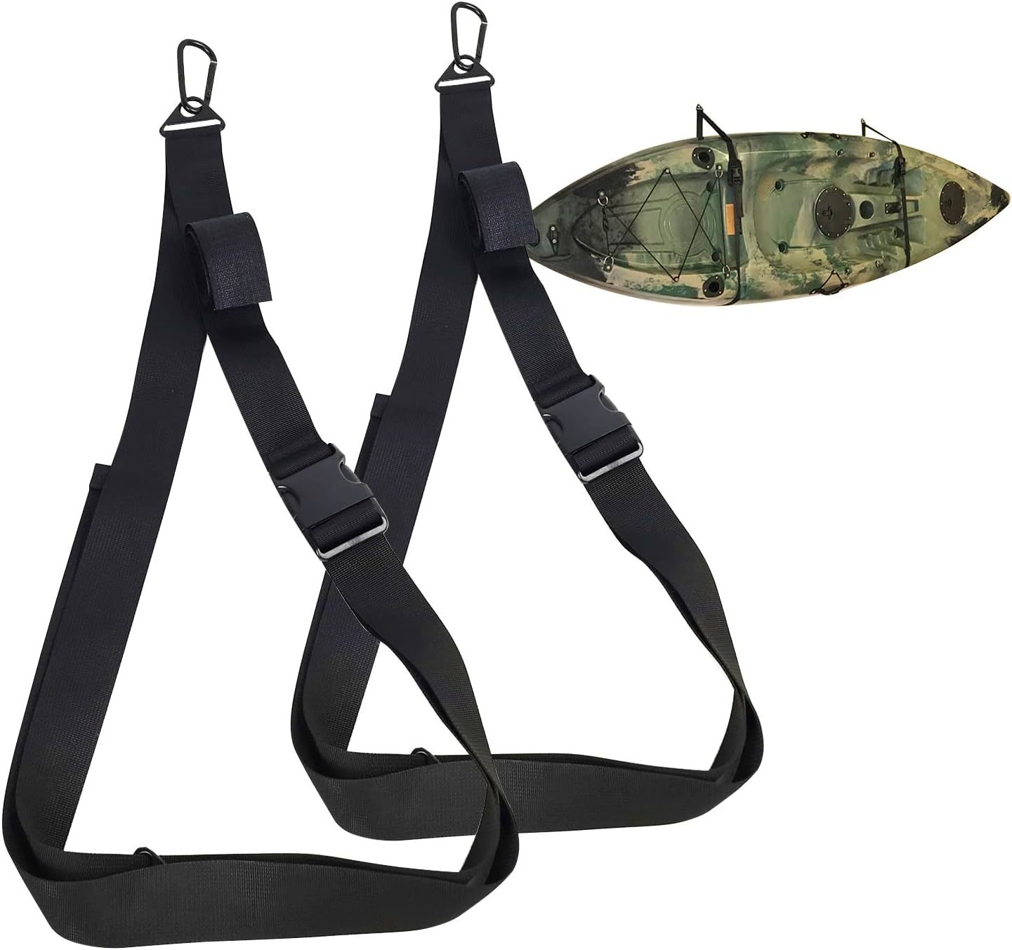 Kayak Wall Hanging Storage Strap Nylon Kayak Hoist Sling For Garage Indo... - $35.92