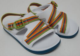 Chaco Chillos Sport Sz 1 M (Y) EU 32 Little Kids Unisex Sandals White JC... - $31.24 CAD