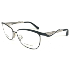 Christian Dior Eyeglasses Frames CD3783 G8Q Black Silver Cat Eye 55-14-140 - $168.09