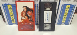  WILLOW VHS Movie George Lucas Val Kilmer Fantasy Science Fiction Tested - $9.95