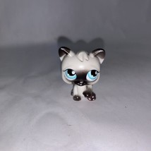 Hasbro LPS Littlest Pet Shop Magic Motion Siamese Kitty Cat Figure - £10.26 GBP