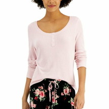 Charter Club Womens Ribbed Henley Pajama Top Chalky Rose XX-Large SOFT S... - $239.66 MXN
