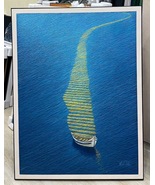 Hand-painted palette knife oil painting effect - $2,000.00