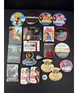 Lot of 21 Movie DVD VHS Video Release Promo Pinback Pin Buttons 1990s 2000s - €16,96 EUR
