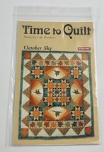 Time to Quilt October Sky Patterns By Cathy Wierzbicki #TTQ-SKY - £7.78 GBP