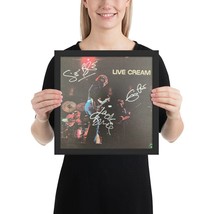 Cream Live Cream Framed REPRINT signed album - £63.53 GBP