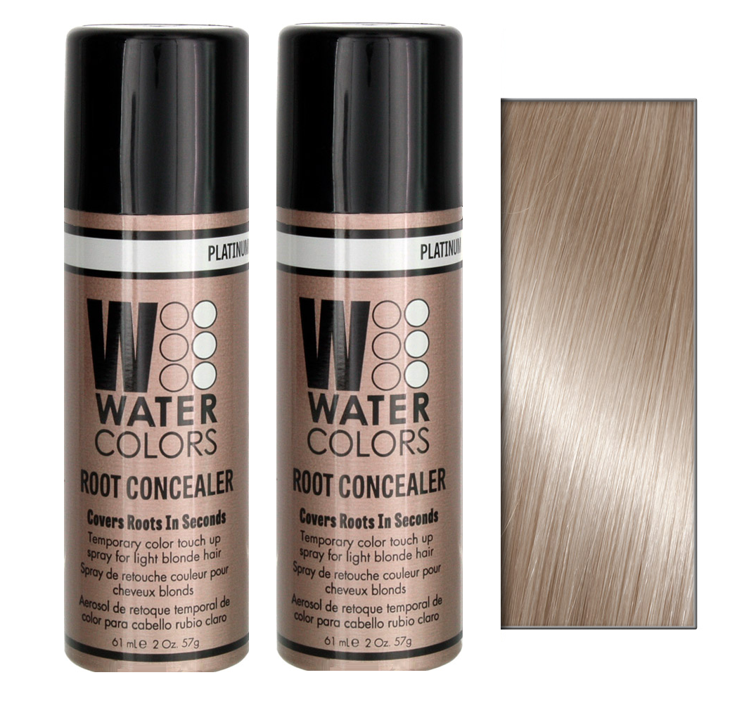 (2) Tressa Watercolors Root Concealer Spray - Platinum, 2 Oz. - £26.26 GBP