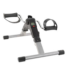 LCD Foldable Under Desk Stationary Exercise Bike - Arm Leg Foot Pedal Exerciser - £60.73 GBP
