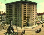 Pontchartrain Hotel Detroit Michigan MI 1909 DB Postcard - $4.90