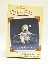 VINTAGE 2005 Hallmark Keepsake Christmas Ornament Cool Decade Penguin - $24.74