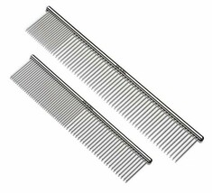 Steel Grooming Combs Professional Dog Cat Groomers Tool Choose Size 7.5&quot;... - £15.55 GBP+