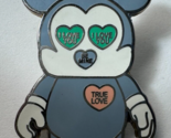 Disney Mickey Mouse Vinylmation True I Love You Valentines Day 2009 Pin - $10.88