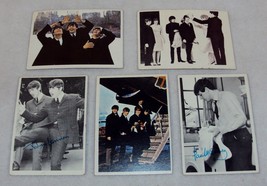 The Beatles 1960s Trading Cards ~ 5 Random Cards With Photos, Loose, No Gum - £15.35 GBP