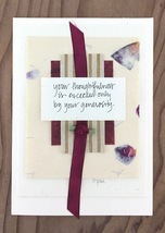 Your Thoughtfulness and Generosity Greeting ​Card - £7.21 GBP