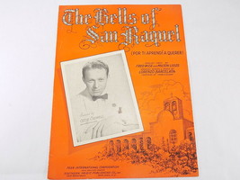 Antique Sheet Music The Bells Of San Raquel 1934 Por Ti Aprendi&#39; A Querer - £7.11 GBP