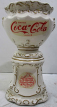 Coca-Cola Ceramic Syrup Urn Pencil Holder circa 1970&#39;s Limited Edition - £233.09 GBP